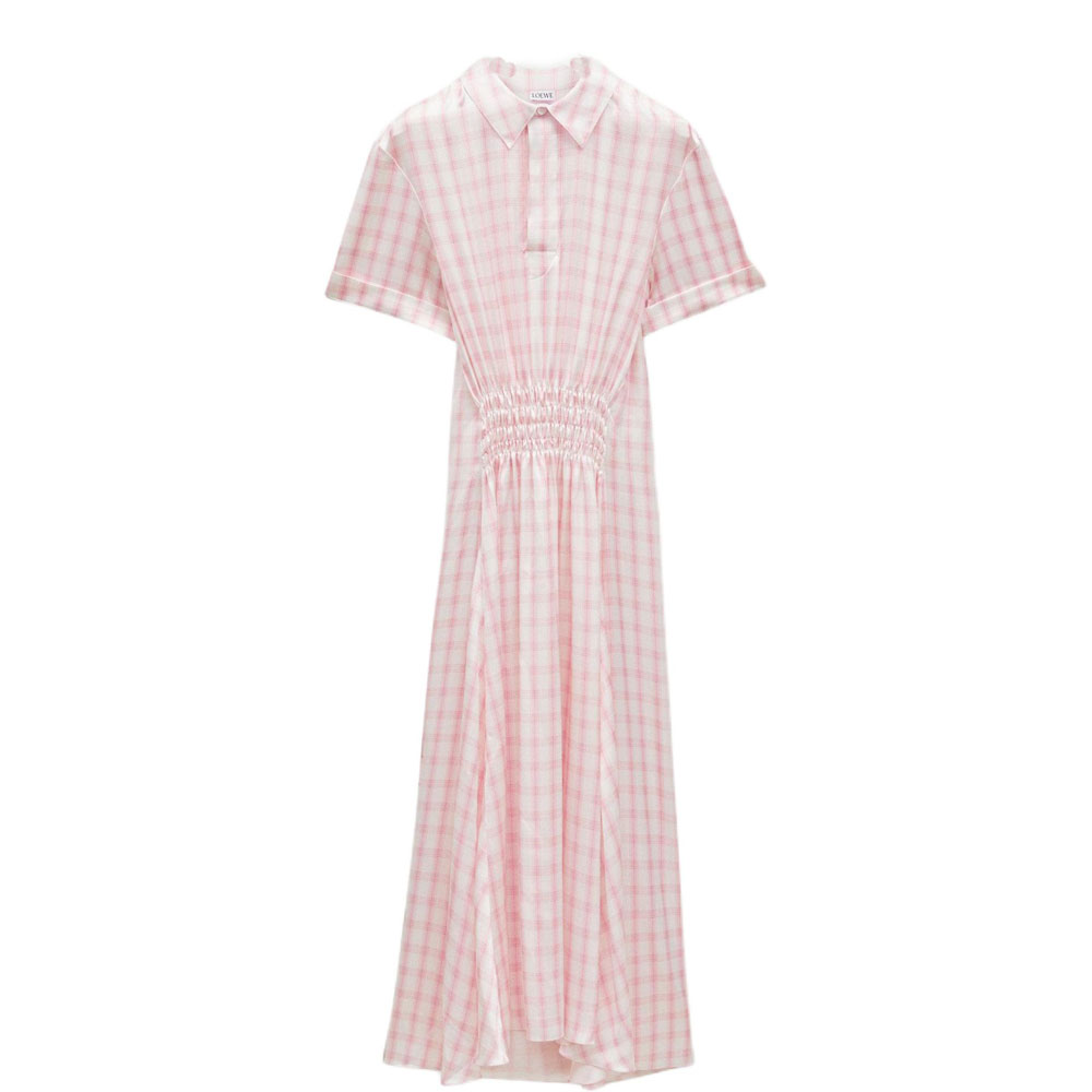 LOEWE Платье-поло 'White/Pink'
LOEWE Платье-поло 'White/Pink'