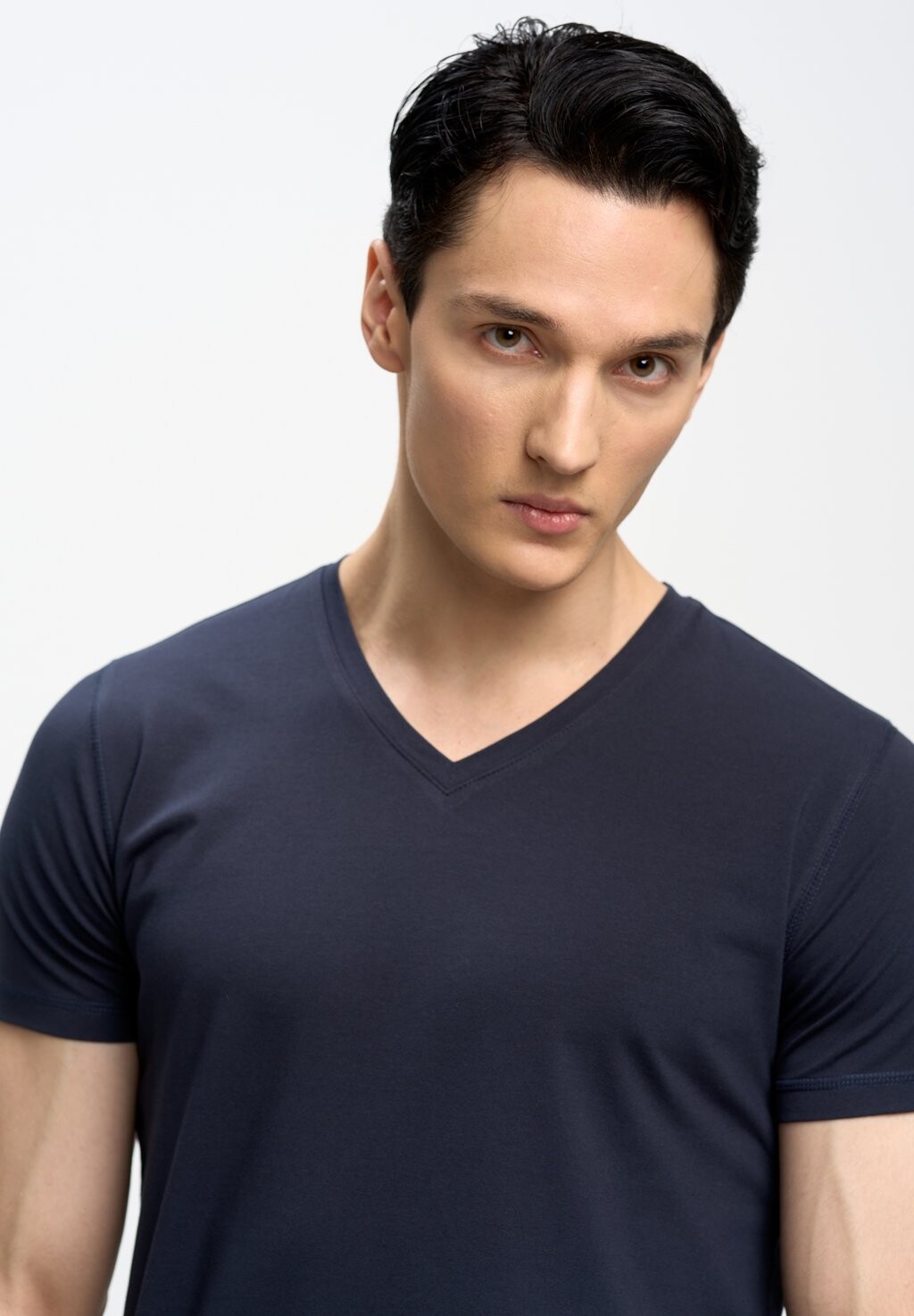 Простая футболка SUPICLASSICOV Big Star, темно-синий 
Простая футболка SUPICLASSICOV Big Star, темно-синий