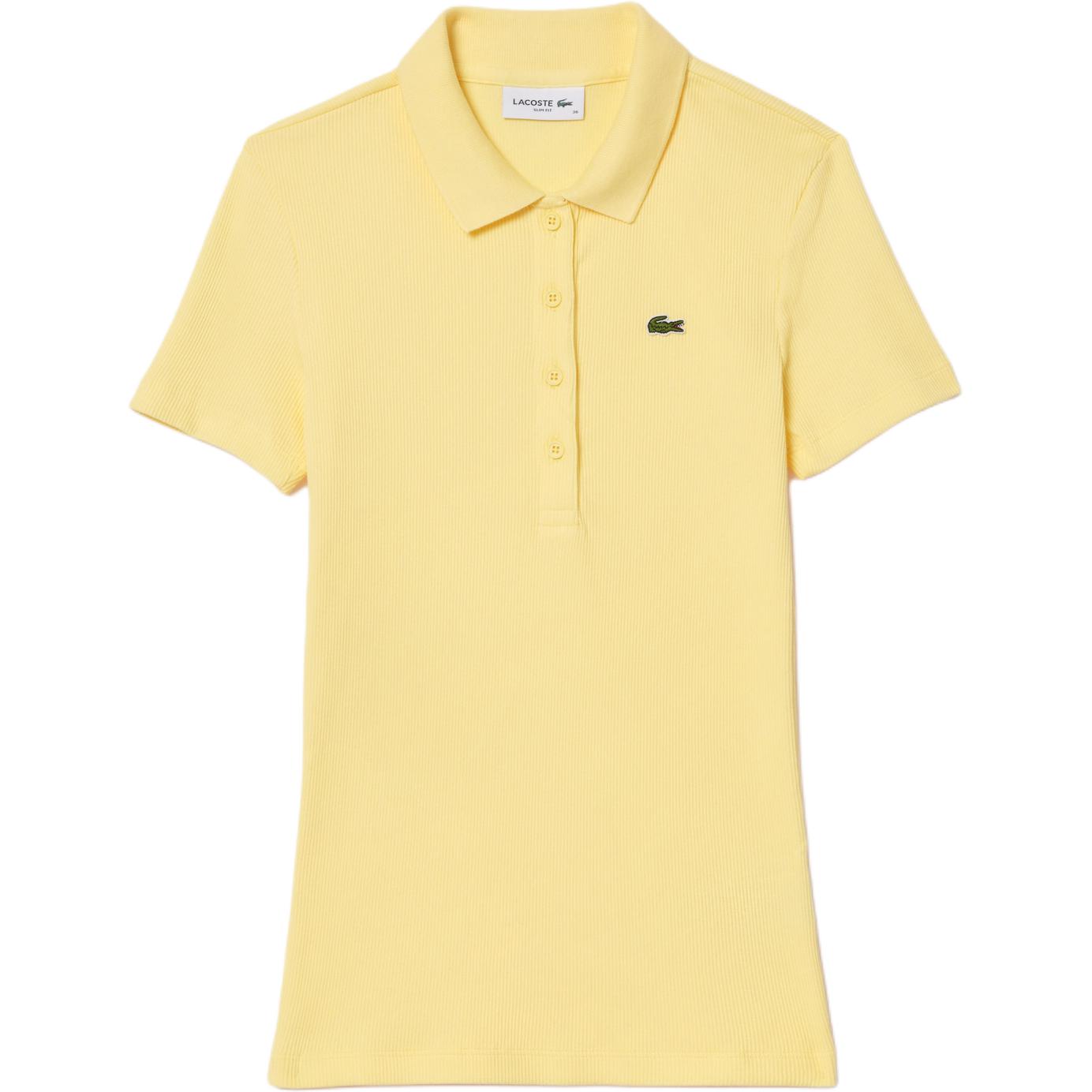 LACOSTE Женская поло светло-желтый
LACOSTE Женская поло светло-желтый