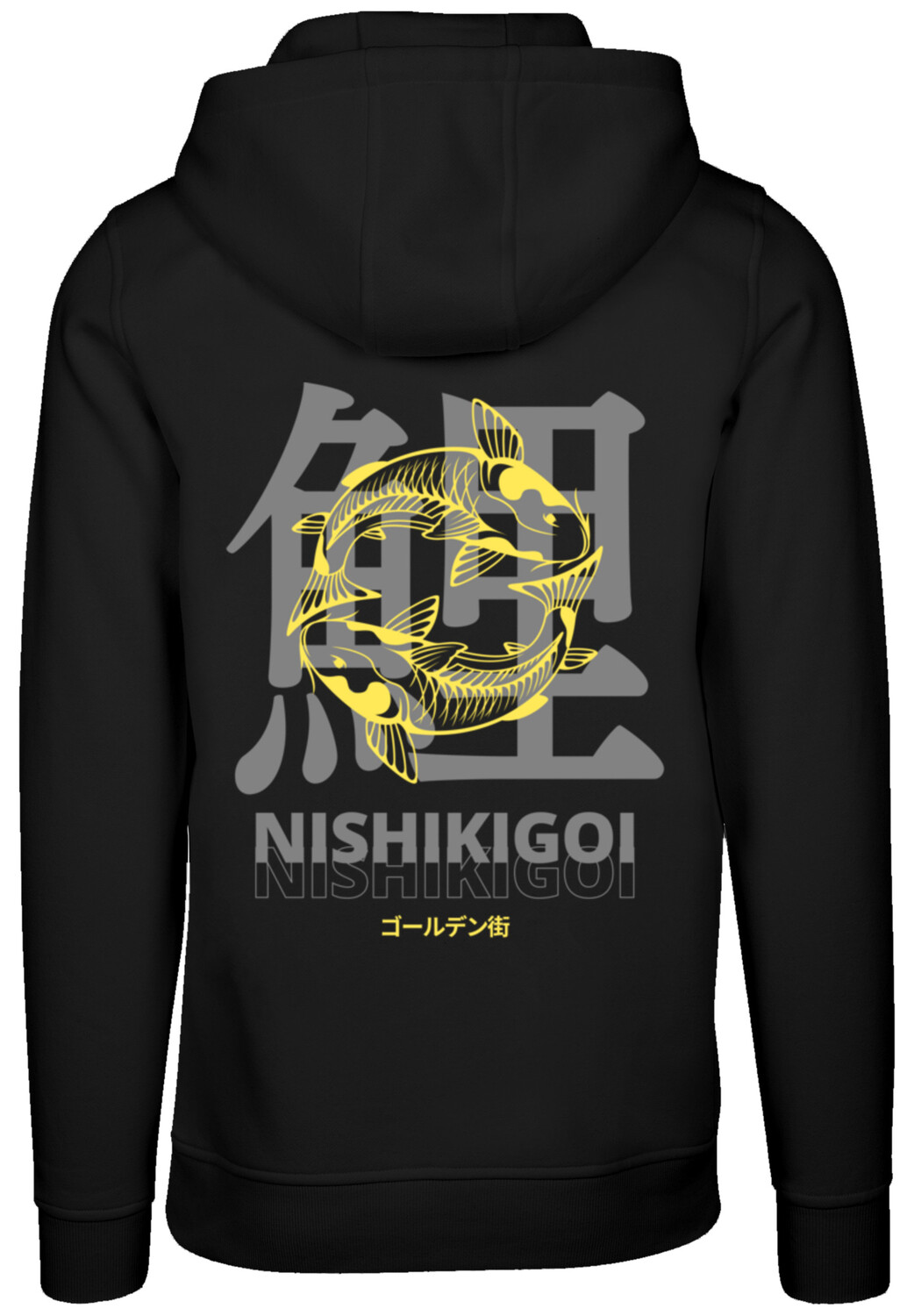 Пуловер F4NT4STIC Hoodie Koi Golden Gai, черный 
Пуловер F4NT4STIC Hoodie Koi Golden Gai, черный