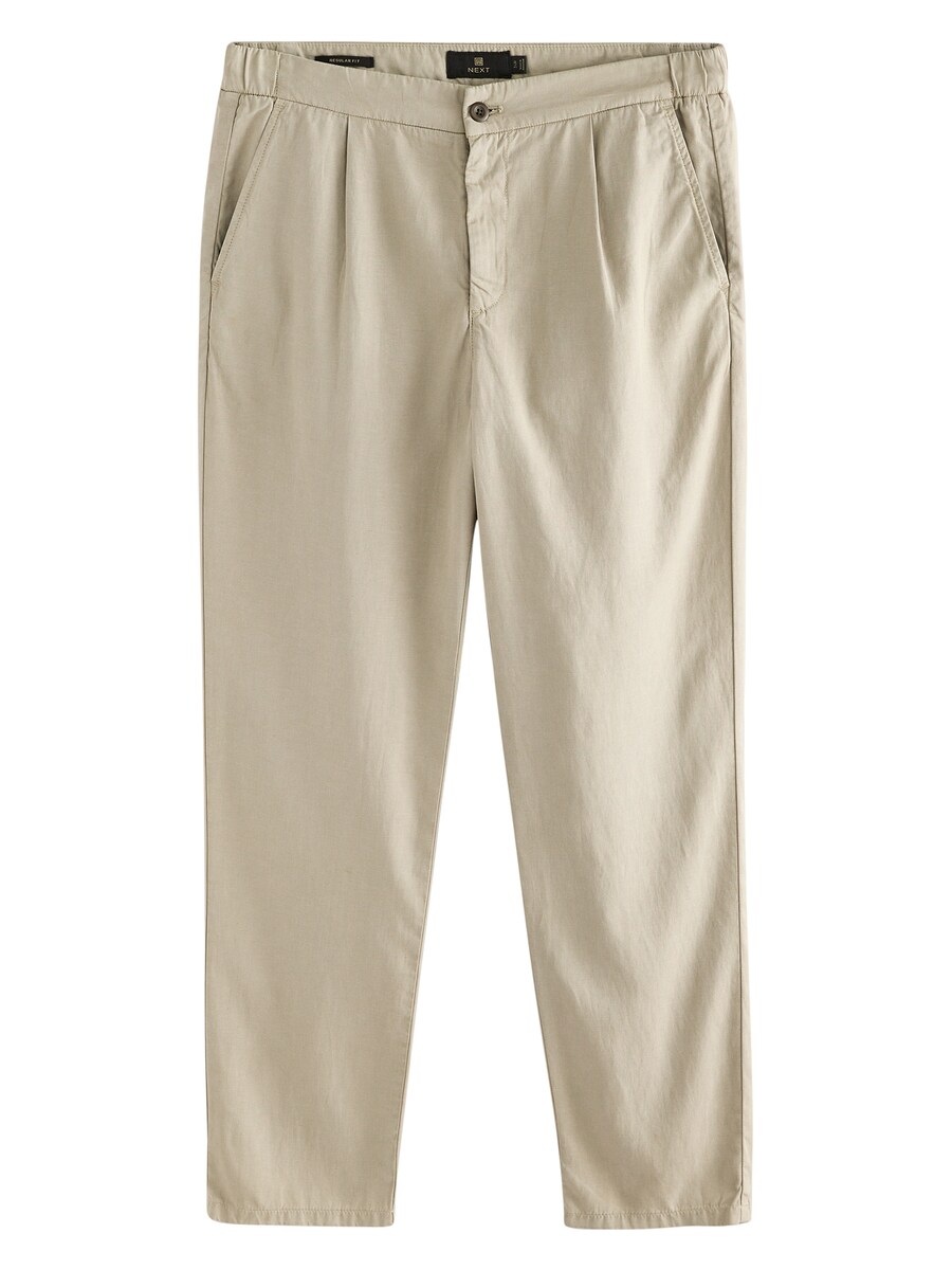 Обычные брюки со складками спереди Next, серо-коричневый
Обычные брюки со складками спереди Next, серо-коричневый