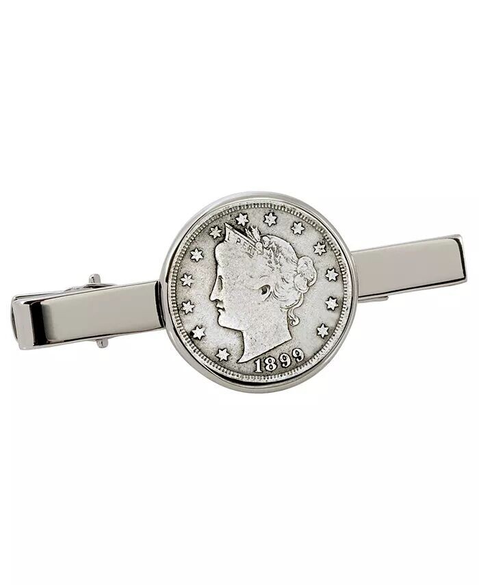 Зажим для галстука для монет «Свобода» 1800-х годов, никель American Coin Treasures
Зажим для галстука для монет «Свобода» 1800-х годов, никель American Coin Treasures