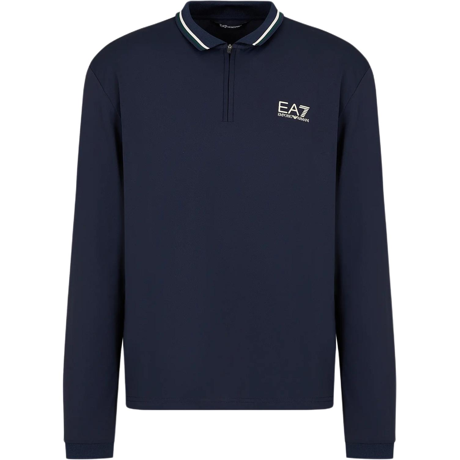 Футболка поло X Ventus 7 с логотипом EMPORIO ARMANI, темно-синий 
Футболка поло X Ventus 7 с логотипом EMPORIO ARMANI, темно-синий