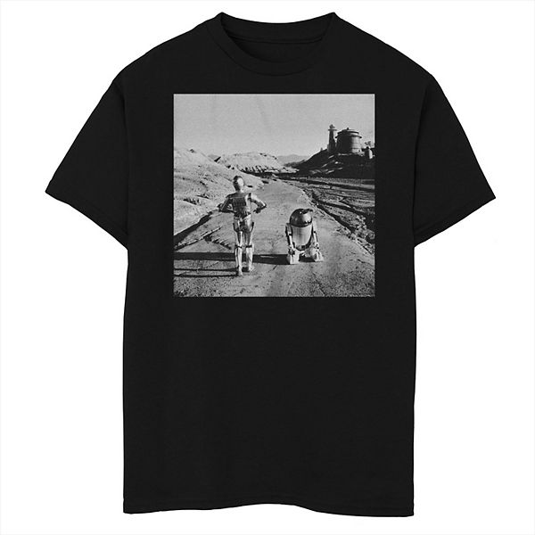 Футболка с портретом хаски C-3PO и R2-D2 Star Wars для мальчиков Licensed Character
Футболка с портретом хаски C-3PO и R2-D2 Star Wars для мальчиков Licensed Character