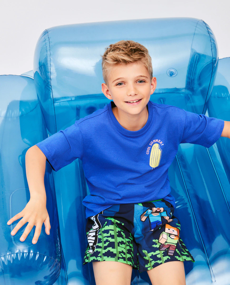 Шорты для плавания для мальчиков Kids El Corte Inglés, синий
Шорты для плавания для мальчиков Kids El Corte Inglés, синий