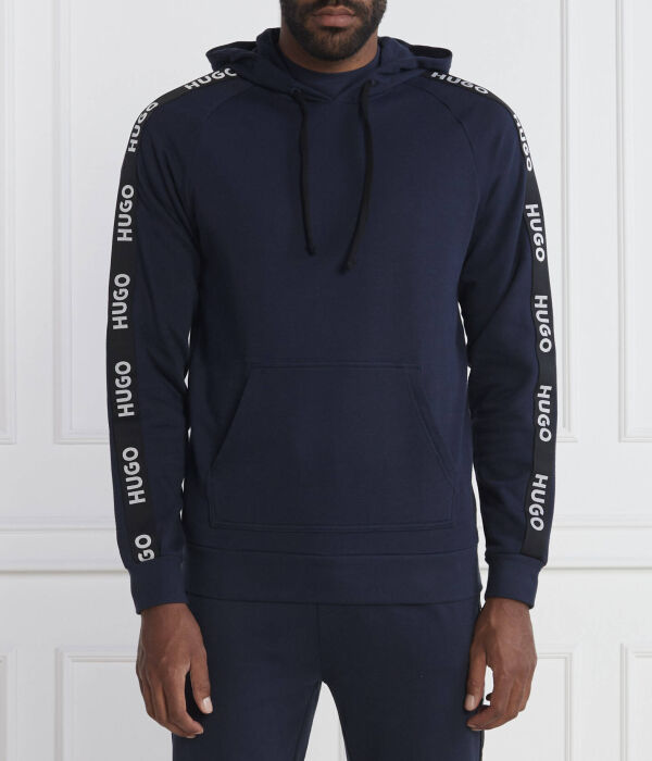 Толстовка мужская Hugo Bodywear с лампасами на рукавах и капюшоном, синий
Толстовка мужская Hugo Bodywear с лампасами на рукавах и капюшоном, синий