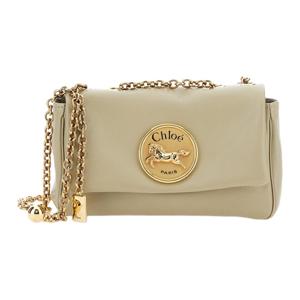 Chloé Сумка через плечо из буйволовой кожи бежевая женская
Chloé Сумка через плечо из буйволовой кожи бежевая женская