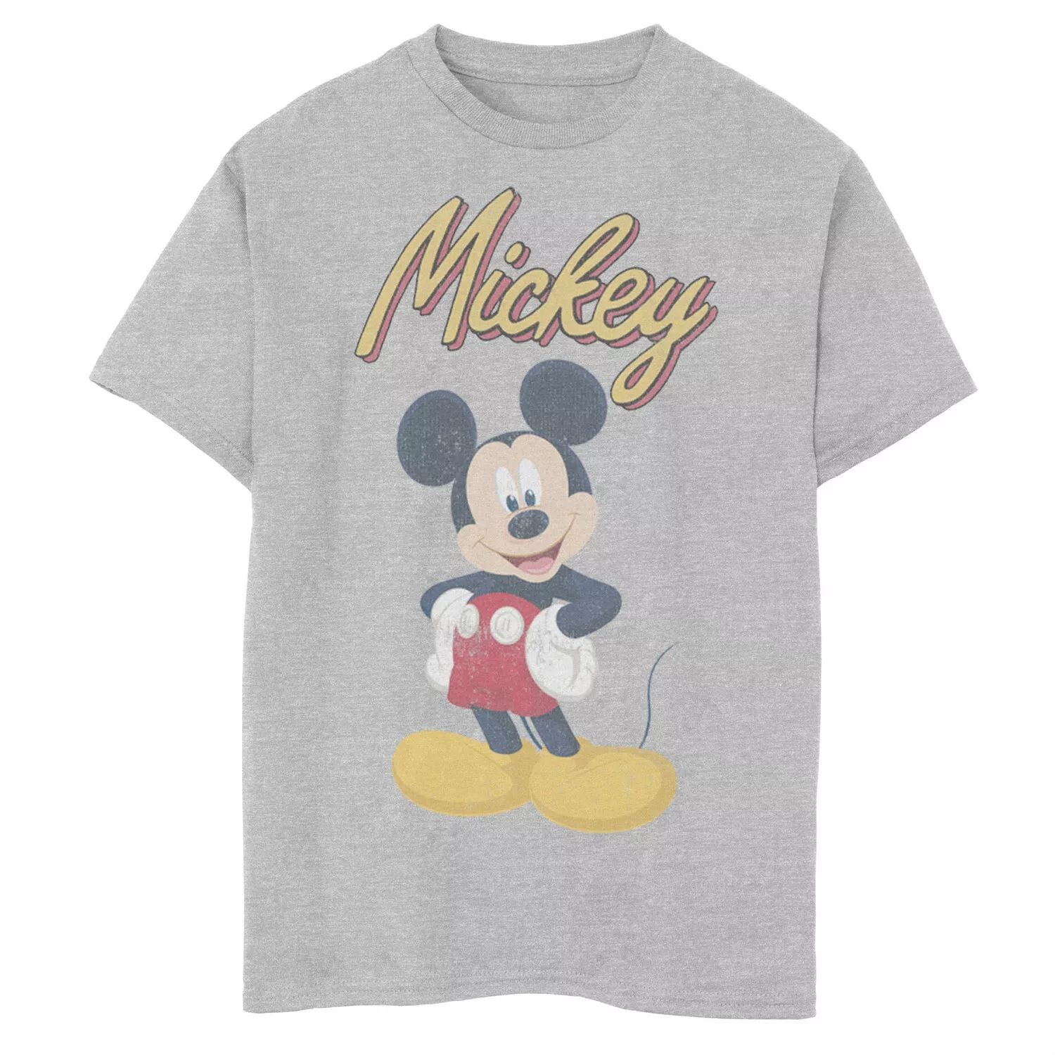 Классическая футболка с рисунком улыбки и потертостями Disney's Mickey Mouse для мальчиков 8–20 лет Disney
Классическая футболка с рисунком улыбки и потертостями Disney's Mickey Mouse для мальчиков 8–20 лет Disney