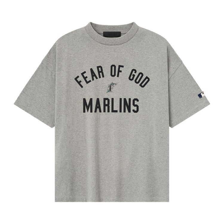 Футболка Fear of God Essentials Marlins 90s Tee, Concrete Heather
Футболка Fear of God Essentials Marlins 90s Tee, Concrete Heather