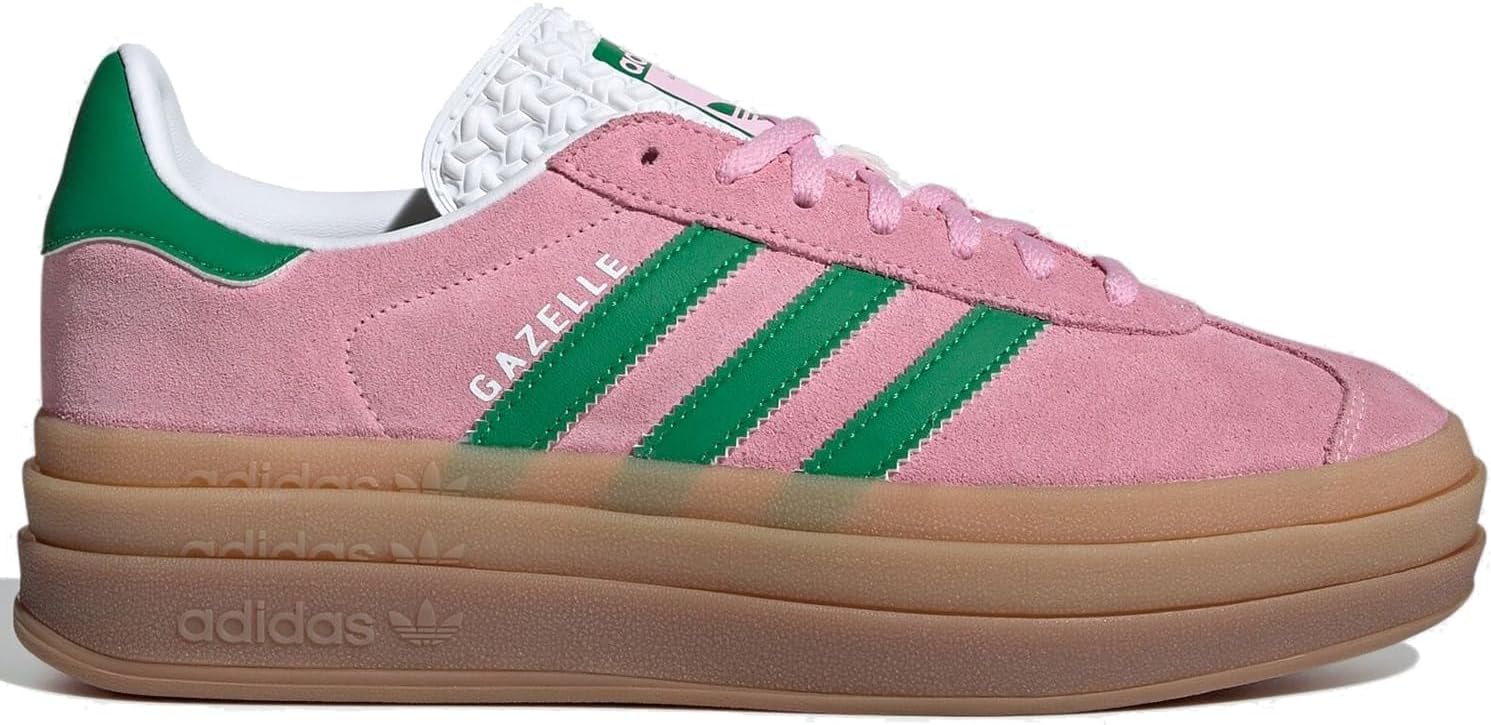Кроссовки Adidas IE0420 GAZELLE BOLD, белый/зеленый/розовый
Кроссовки Adidas IE0420 GAZELLE BOLD, белый/зеленый/розовый