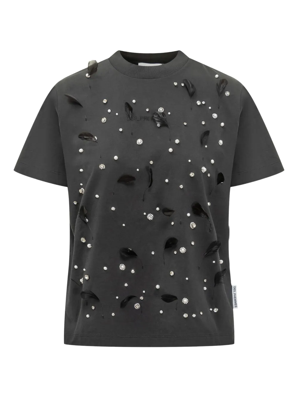 Футболка с перьями Des Phemmes, серый
Футболка с перьями Des Phemmes, серый