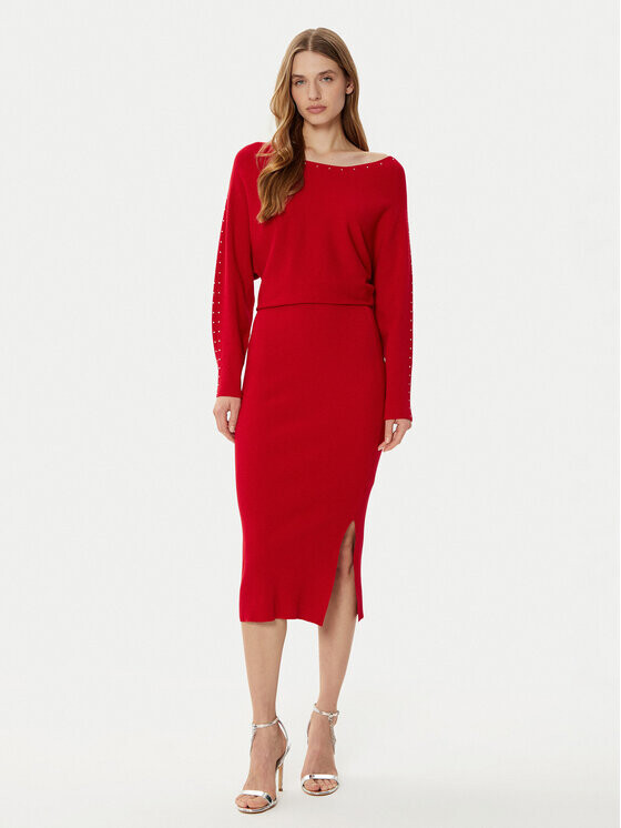 Трикотажное платье приталенного кроя Morgan, красный
Трикотажное платье приталенного кроя Morgan, красный