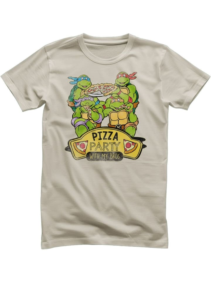 Teenage Mutant Ninja Turtles Футболка "Pizza Party With My Bros T-Shirt" цвета хаки
Teenage Mutant Ninja Turtles Футболка "Pizza Party With My Bros T-Shirt" цвета хаки
