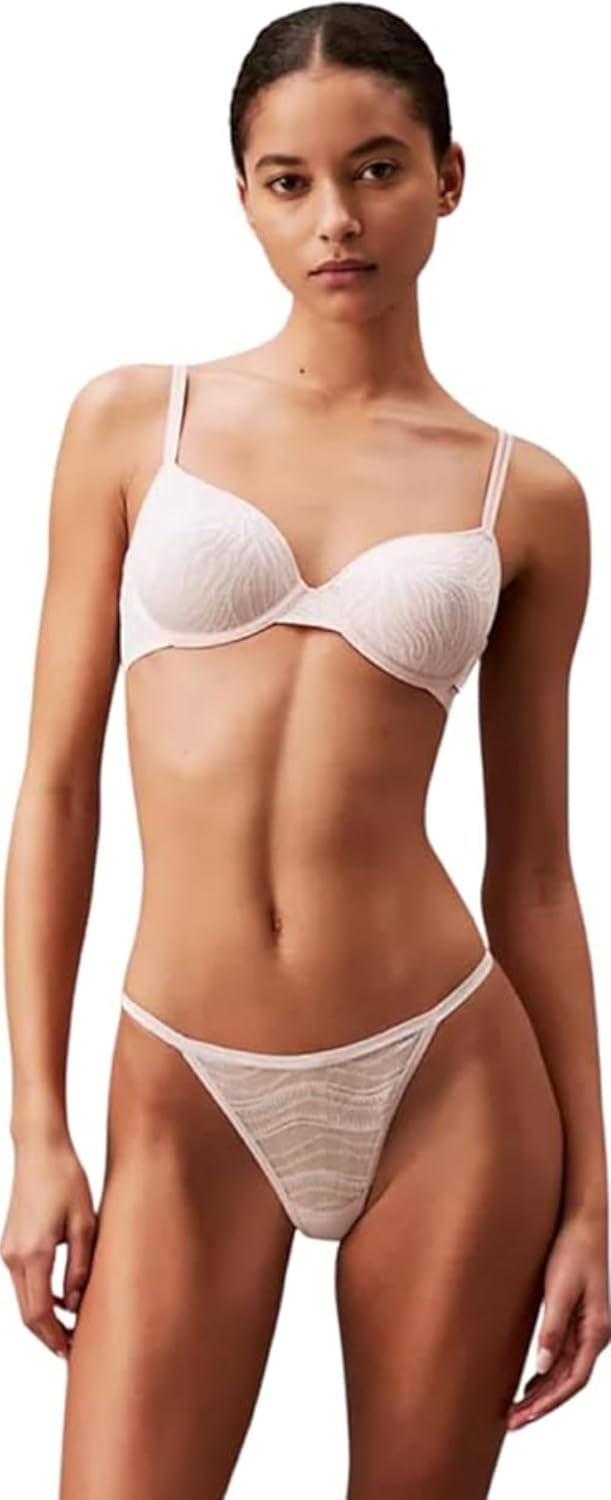 Трусики-стринги Calvin Klein Allover Lace String, Crystal Pink 690
Трусики-стринги Calvin Klein Allover Lace String, Crystal Pink 690