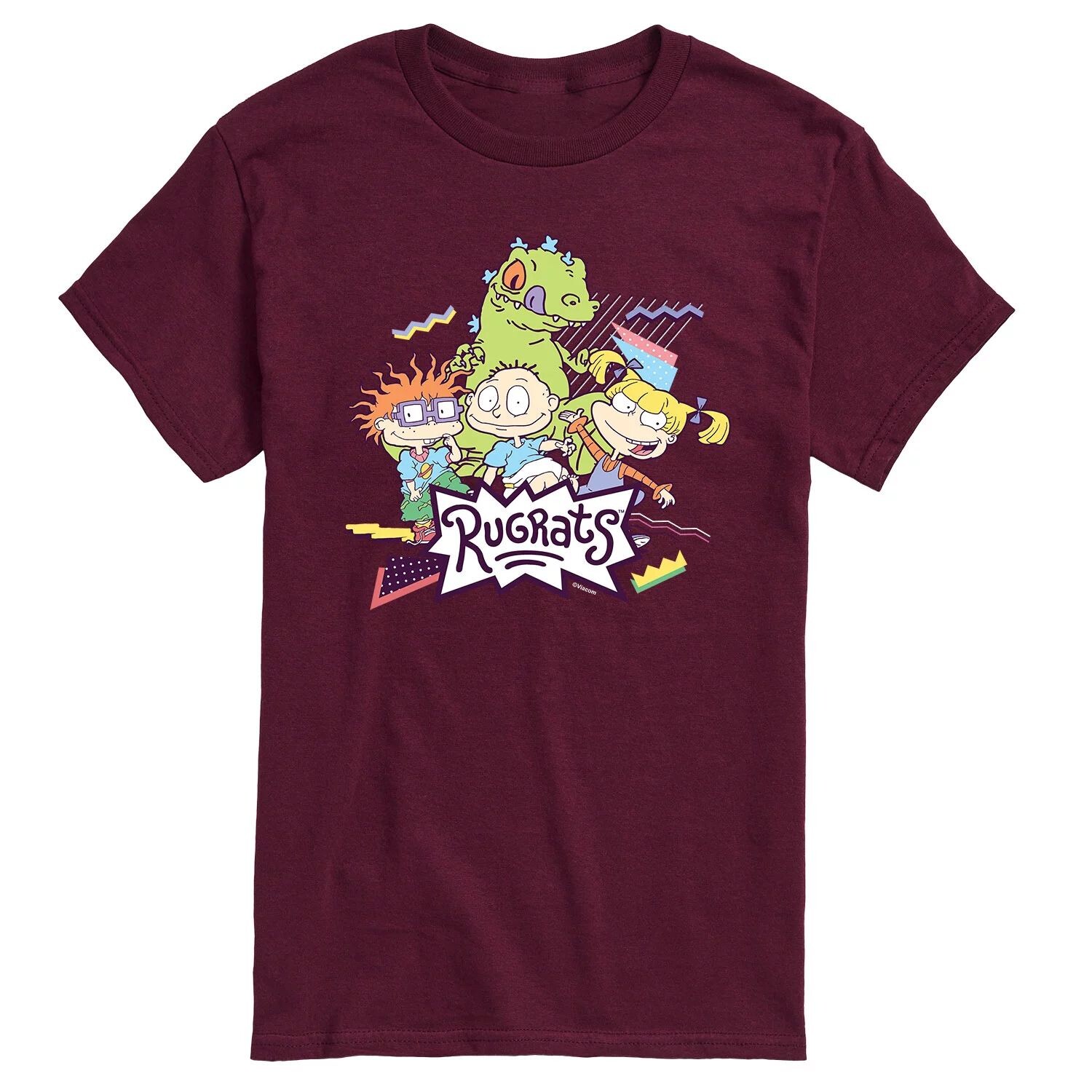 Мужская футболка Rugrats Group и Reptar Licensed Character
Мужская футболка Rugrats Group и Reptar Licensed Character