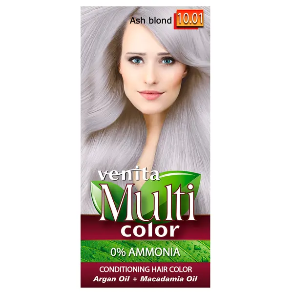Краска для волос без аммиака 10.01 пепельно-русый, 1 упаковка. Venita Multicolor, цвет 10.01 ash blond
Краска для волос без аммиака 10.01 пепельно-русый, 1 упаковка. Venita Multicolor, цвет 10.01 ash blond