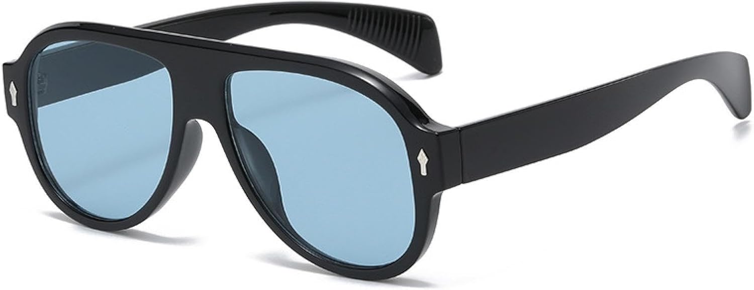 Солнцезащитные очки с защитой от УФ-излучения UV400 | Овальная полноободковая металлическая оправа | Линзы ярких цветов для занятий спортом на открытом воздухе и вождения DSVIGF, Black Blue
Солнцезащитные очки с защитой от УФ-излучения UV400 | Овальная полноободковая металлическая оправа | Линзы ярких цветов для занятий спортом на открытом воздухе и вождения DSVIGF, Black Blue