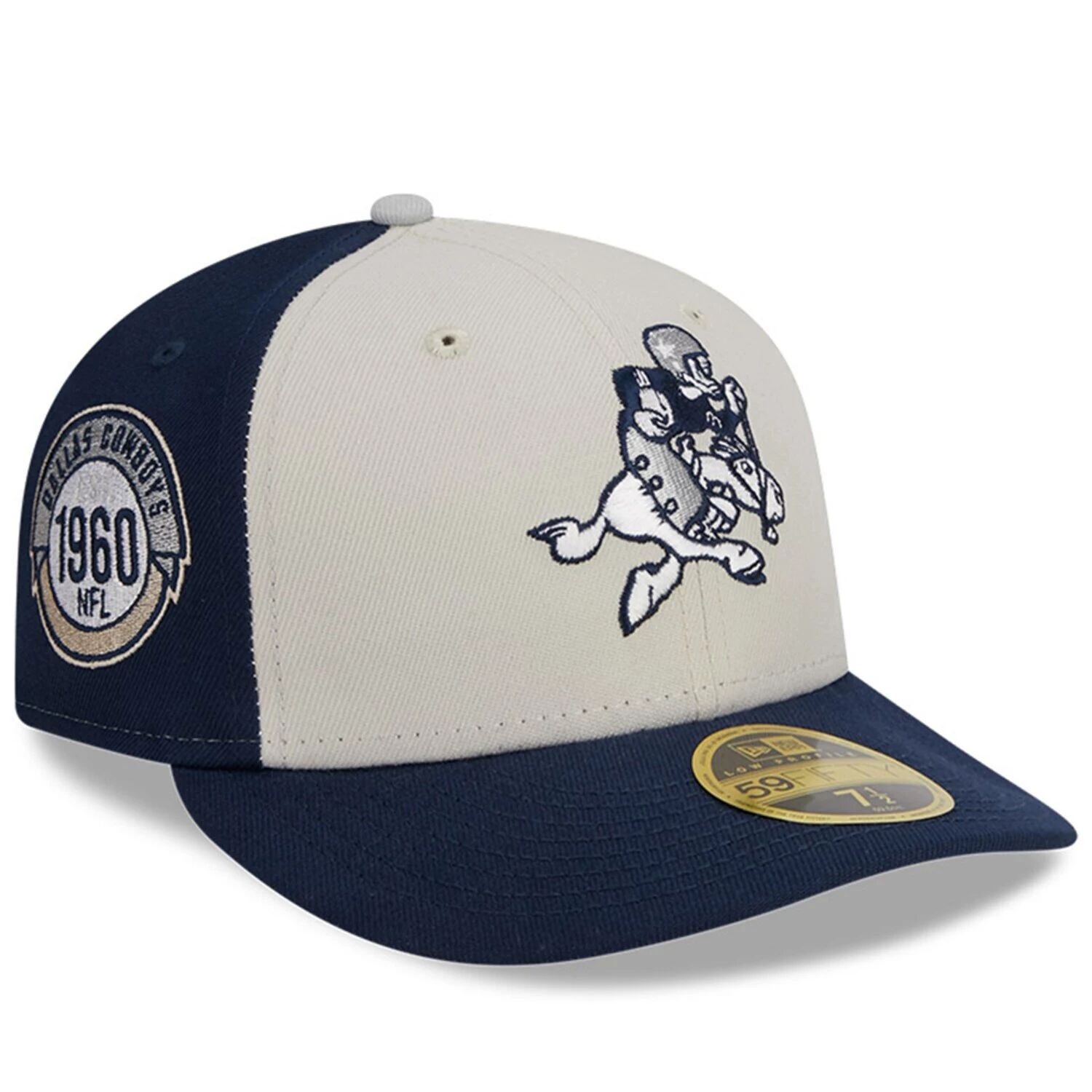 Мужская New Era Кремовый/Темно-синий Dallas Cowboys 2023 Sideline Historic Low Profile 59FIFTY Облегающая шляпа
Мужская New Era Кремовый/Темно-синий Dallas Cowboys 2023 Sideline Historic Low Profile 59FIFTY Облегающая шляпа