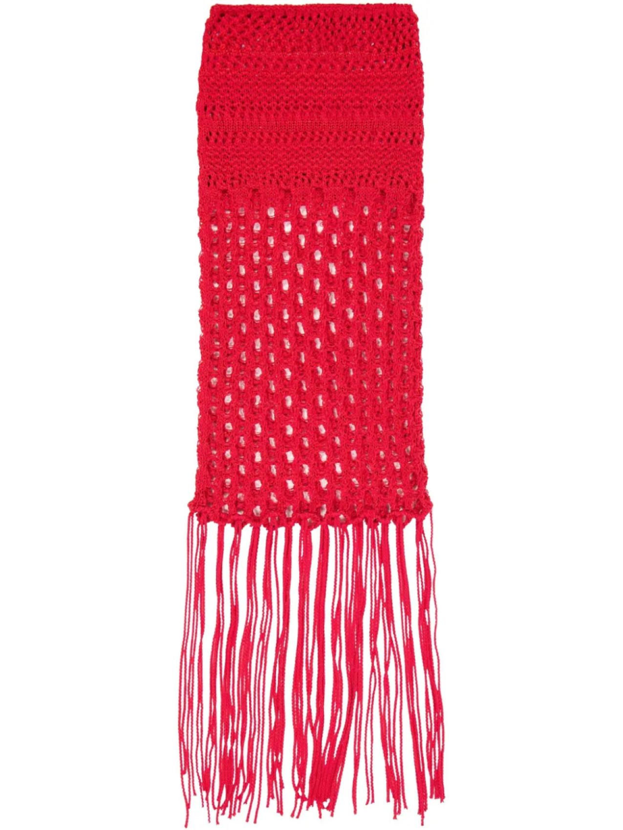 Длинная юбка рыхлой вязки Laneus, красный
Длинная юбка рыхлой вязки Laneus, красный