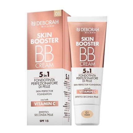Deborah Milano BB-крем-бустер для кожи с витамином С SPF 15 30 мл 01 телесный
Deborah Milano BB-крем-бустер для кожи с витамином С SPF 15 30 мл 01 телесный