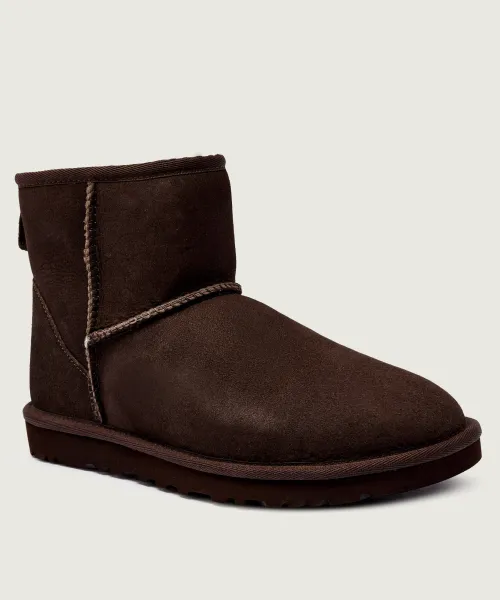 Мужские зимние угги Ugg m classic mini кожаные, коричневый
Мужские зимние угги Ugg m classic mini кожаные, коричневый