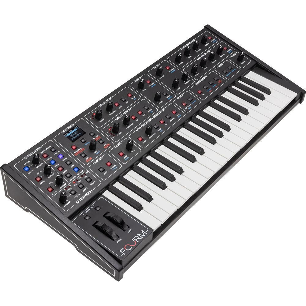 Синтезатор Sequential Fourm Compact 4-Voice Analog Poly Synthesizer
Синтезатор Sequential Fourm Compact 4-Voice Analog Poly Synthesizer