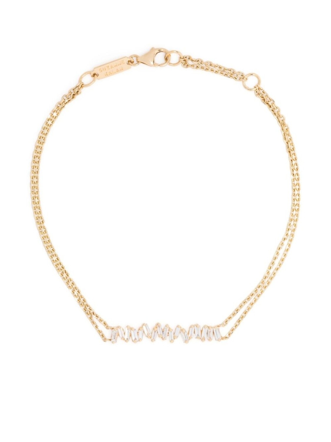 Браслет из желтого золота с бриллиантами Suzanne Kalan, золотой
Браслет из желтого золота с бриллиантами Suzanne Kalan, золотой