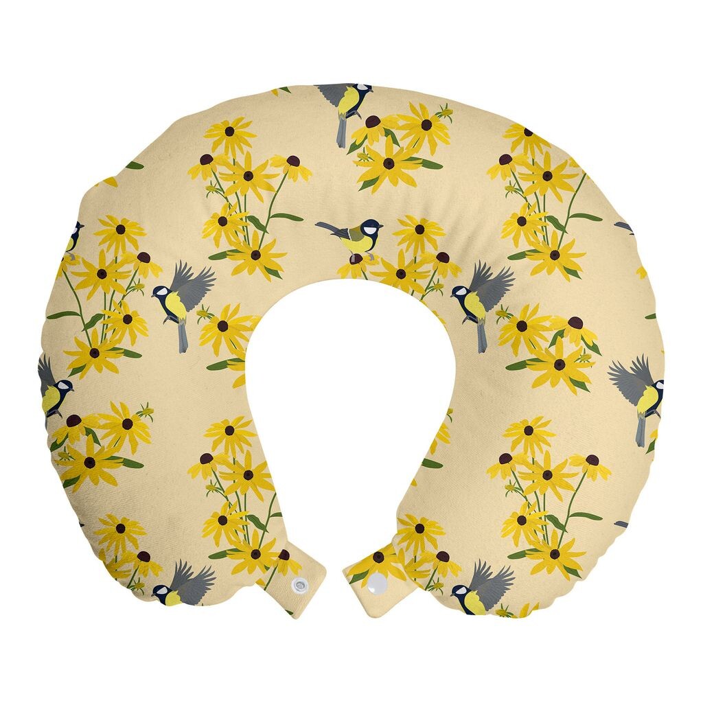 ABAKUHAUS Yellow Bird Дорожная подушка для шеи, Avian и Rudbeckia, пенопластовый дорожный предмет для самолета и автомобиля, 30x30 см, бежевый и разноцветный
ABAKUHAUS Yellow Bird Дорожная подушка для шеи, Avian и Rudbeckia, пенопластовый дорожный предмет для самолета и автомобиля, 30x30 см, бежевый и разноцветный