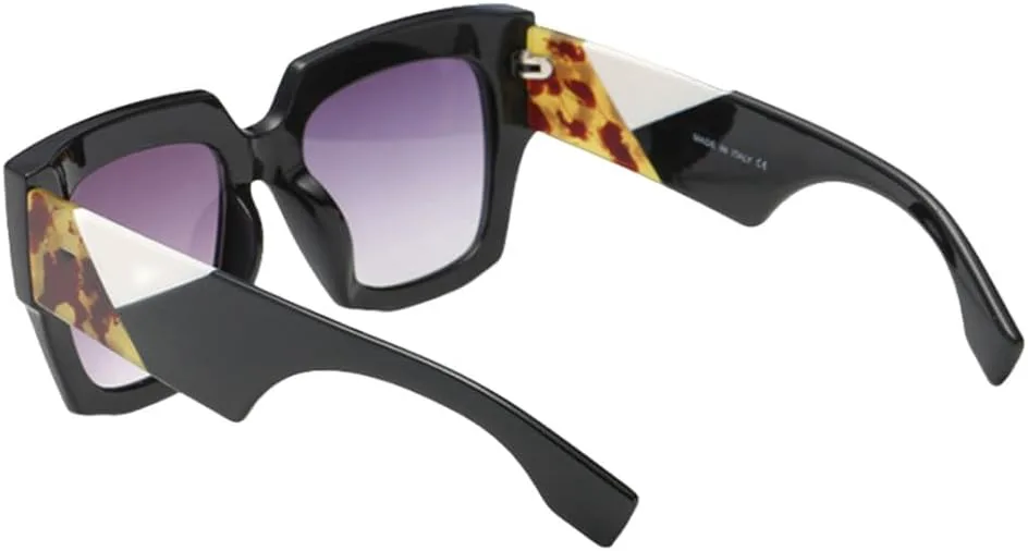 Модные квадратные солнцезащитные очки для женщин в винтажном стиле с большой оправой, ретро-очки для женщин, очки с защитой от УФ-излучения UV400 LJTJTAV, Black-grey2
Модные квадратные солнцезащитные очки для женщин в винтажном стиле с большой оправой, ретро-очки для женщин, очки с защитой от УФ-излучения UV400 LJTJTAV, Black-grey2