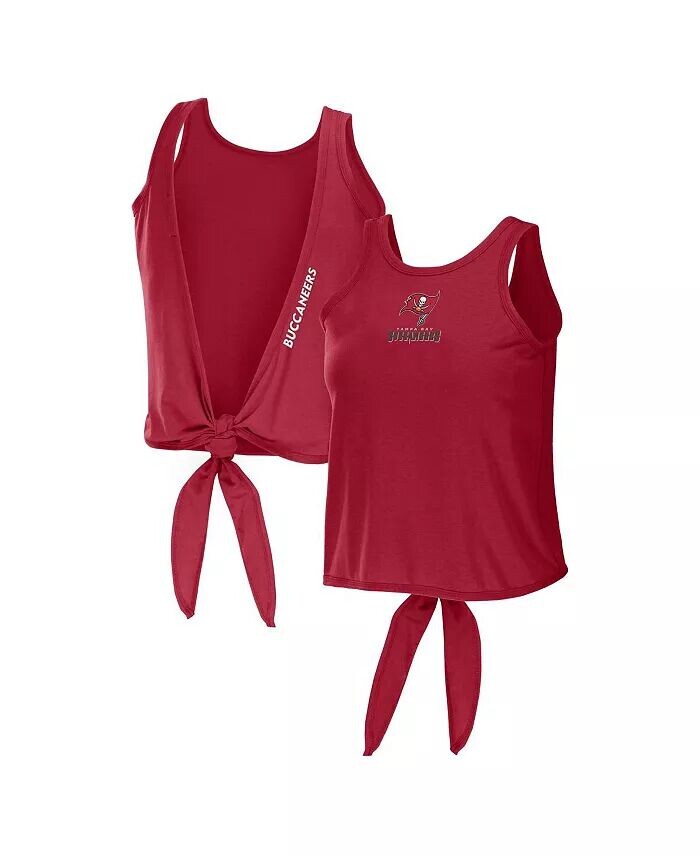 Женская красная майка Tampa Bay Buccaneers с открытой спиной и завязками Wear By Erin Andrews, красный
Женская красная майка Tampa Bay Buccaneers с открытой спиной и завязками Wear By Erin Andrews, красный
