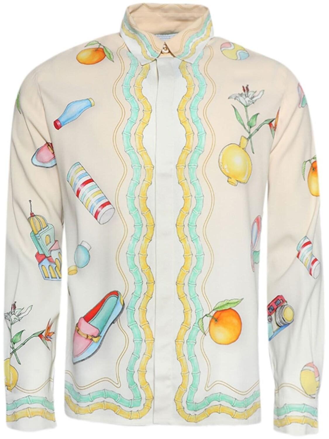 Casablanca рубашка с принтом по всей поверхности, нейтральный цвет
Casablanca рубашка с принтом по всей поверхности, нейтральный цвет