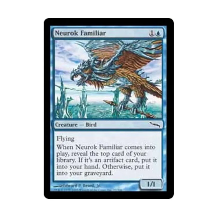 CCG Нейрок-фамильяр (клавиша C), MTG - Mirrodin
CCG Нейрок-фамильяр (клавиша C), MTG - Mirrodin