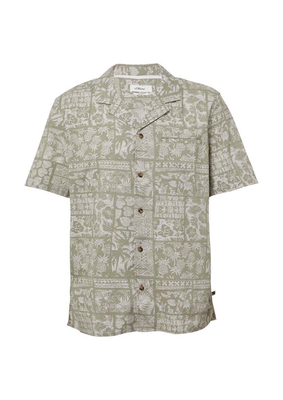 Рубашка на пуговицах классического кроя s.Oliver, оливковый
Рубашка на пуговицах классического кроя s.Oliver, оливковый