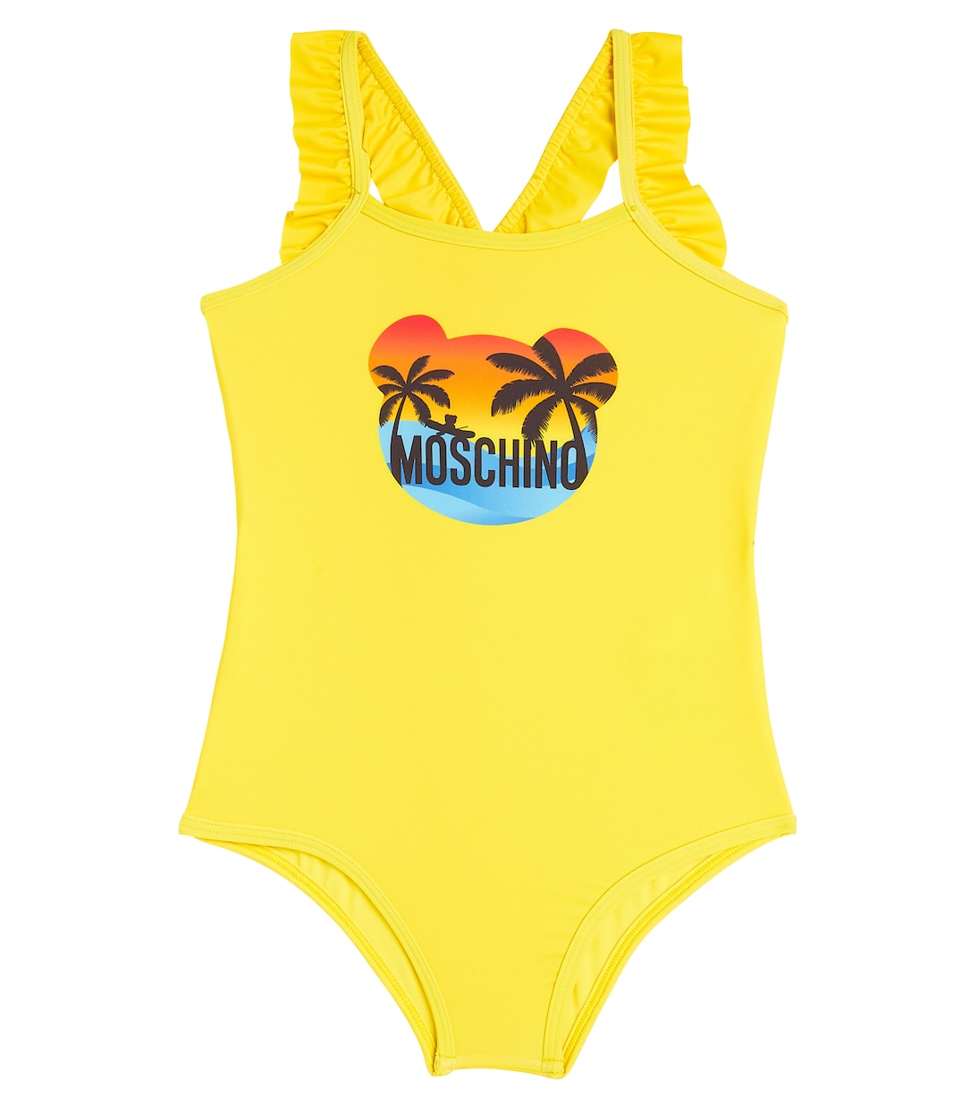 Купальник с принтом Moschino Kids, Cyber Yellow
Купальник с принтом Moschino Kids, Cyber Yellow