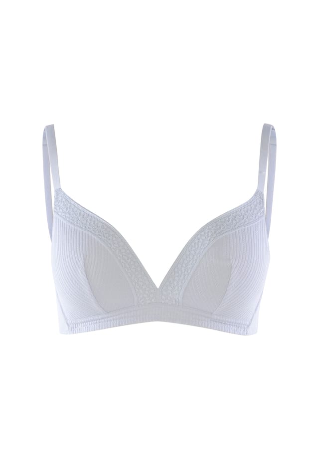 Мягкий бюстгальтер из хлопкового кружева Dim, голубой
Мягкий бюстгальтер из хлопкового кружева Dim, голубой