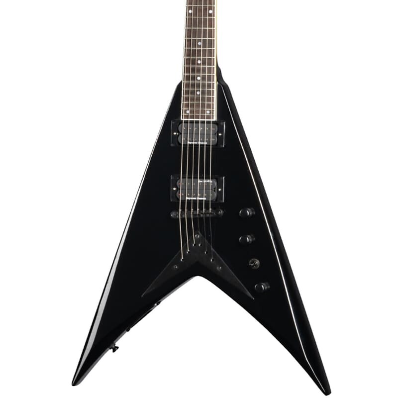 Электрогитара Kramer - Dave Mustaine Signature Vanguard - Electric Guitar - Ebony - w/ Custom Hardshell Case 
Электрогитара Kramer - Dave Mustaine Signature Vanguard - Electric Guitar - Ebony - w/ Custom Hardshell Case