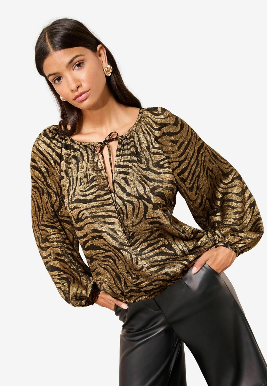 Блуза Friends Like These Blouse, Gold Zebra Print/Gold-Coloured
Блуза Friends Like These Blouse, Gold Zebra Print/Gold-Coloured