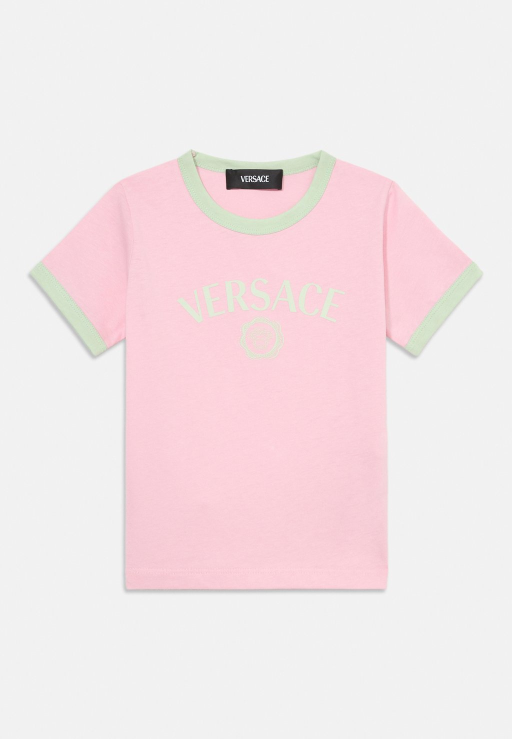 Футболка с принтом MEDUSA LOGO UNISEX Versace, цвет Pastel Pink/Pastel Mint
Футболка с принтом MEDUSA LOGO UNISEX Versace, цвет Pastel Pink/Pastel Mint