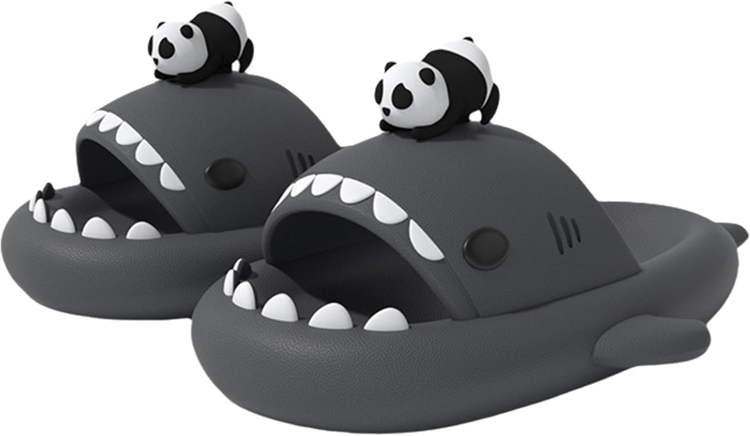 Шлепанцы с акулами с 3D плавниками, унисекс, 3D мультяшные EVA шлепанцы с открытым носком для душа и бассейна Generic, темно-серый
Шлепанцы с акулами с 3D плавниками, унисекс, 3D мультяшные EVA шлепанцы с открытым носком для душа и бассейна Generic, темно-серый