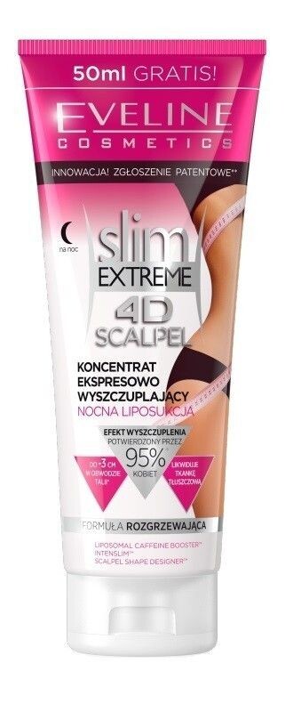 Eveline Slim Extreme 4D Scalpel концентрат для тела, 250 ml 
Eveline Slim Extreme 4D Scalpel концентрат для тела, 250 ml
