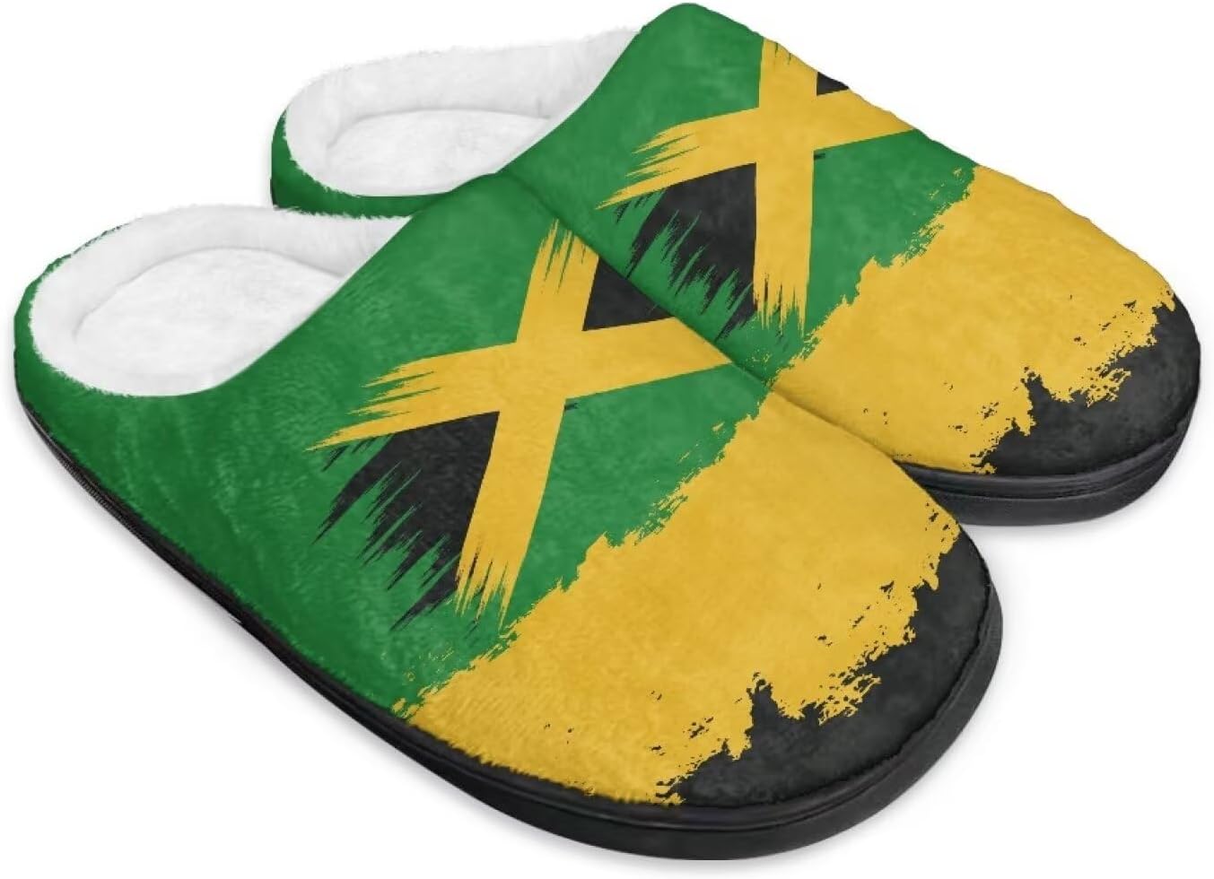 Домашние тапочки с принтом для женщин и мужчин, зимние теплые плюшевые тапочки с нескользящей подошвой для дома и улицы Noprintge, Jamaica Flag
Домашние тапочки с принтом для женщин и мужчин, зимние теплые плюшевые тапочки с нескользящей подошвой для дома и улицы Noprintge, Jamaica Flag