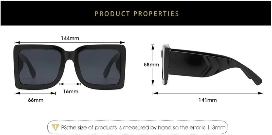 Солнцезащитные очки для мужчин и женщин - защита UV400 - увеличенная оправа, линзы конфетных цветов, для занятий спортом на открытом воздухе и вождения DSVIGF, White
Солнцезащитные очки для мужчин и женщин - защита UV400 - увеличенная оправа, линзы конфетных цветов, для занятий спортом на открытом воздухе и вождения DSVIGF, White