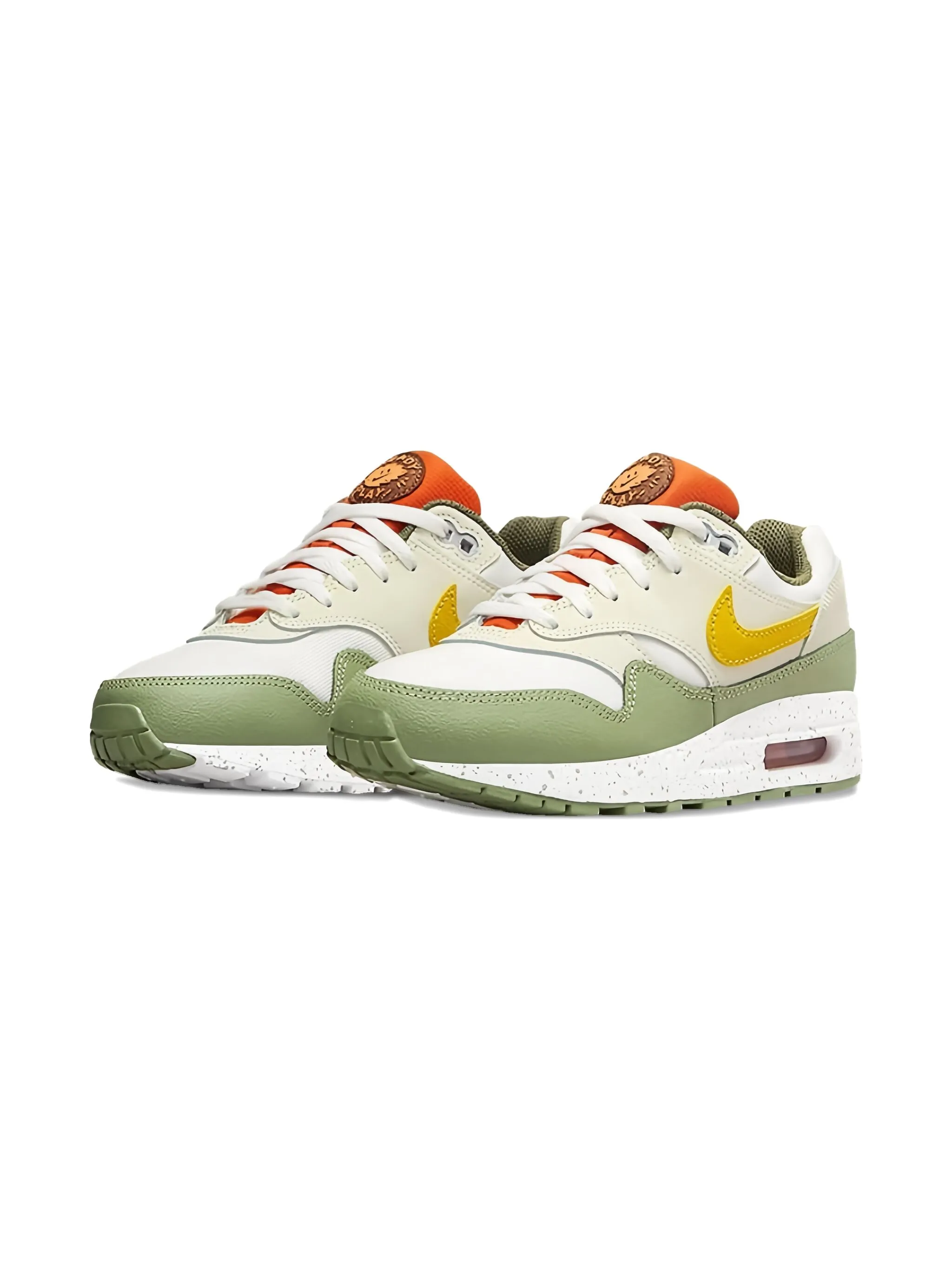 Кроссовки Air Max 1 Summit White/Vivid Sulfur Nike Kids, белый
Кроссовки Air Max 1 Summit White/Vivid Sulfur Nike Kids, белый