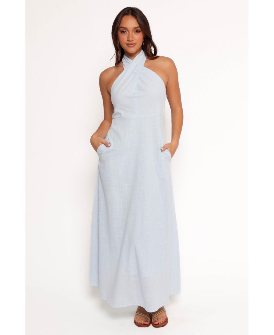 Женское длинное платье Betsy с завязками на шее Petal and Pup, Blue
Женское длинное платье Betsy с завязками на шее Petal and Pup, Blue