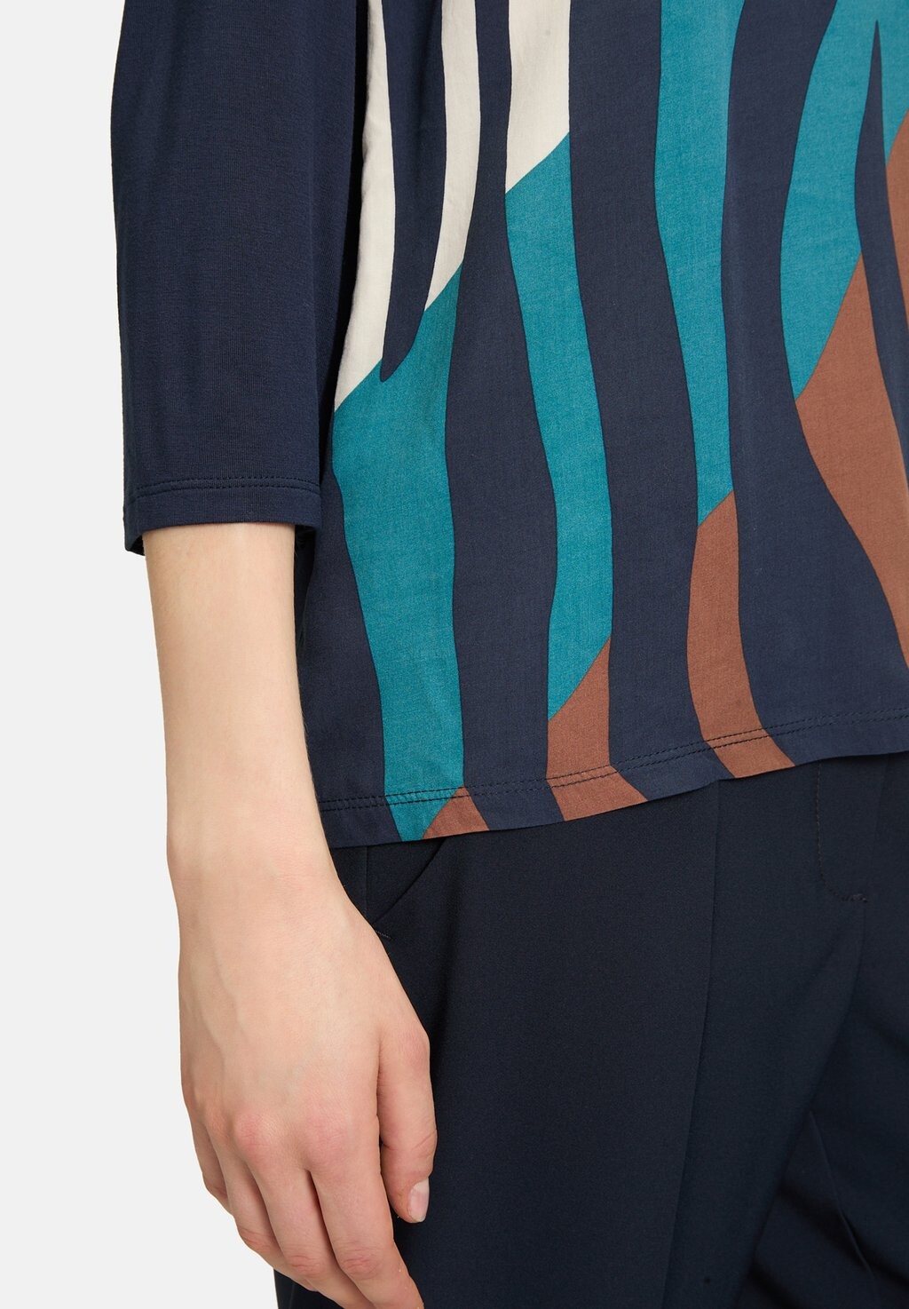 Топ с длинными рукавами Betty Barclay, синий
Топ с длинными рукавами Betty Barclay, синий