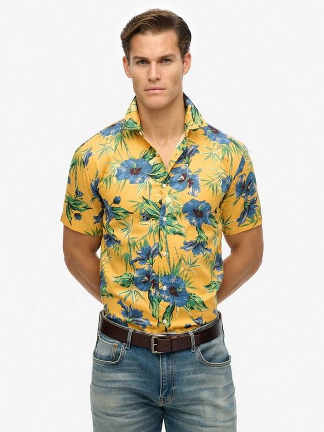 Гавайская рубашка с принтом Superdry, Hawaiian Yellow
Гавайская рубашка с принтом Superdry, Hawaiian Yellow