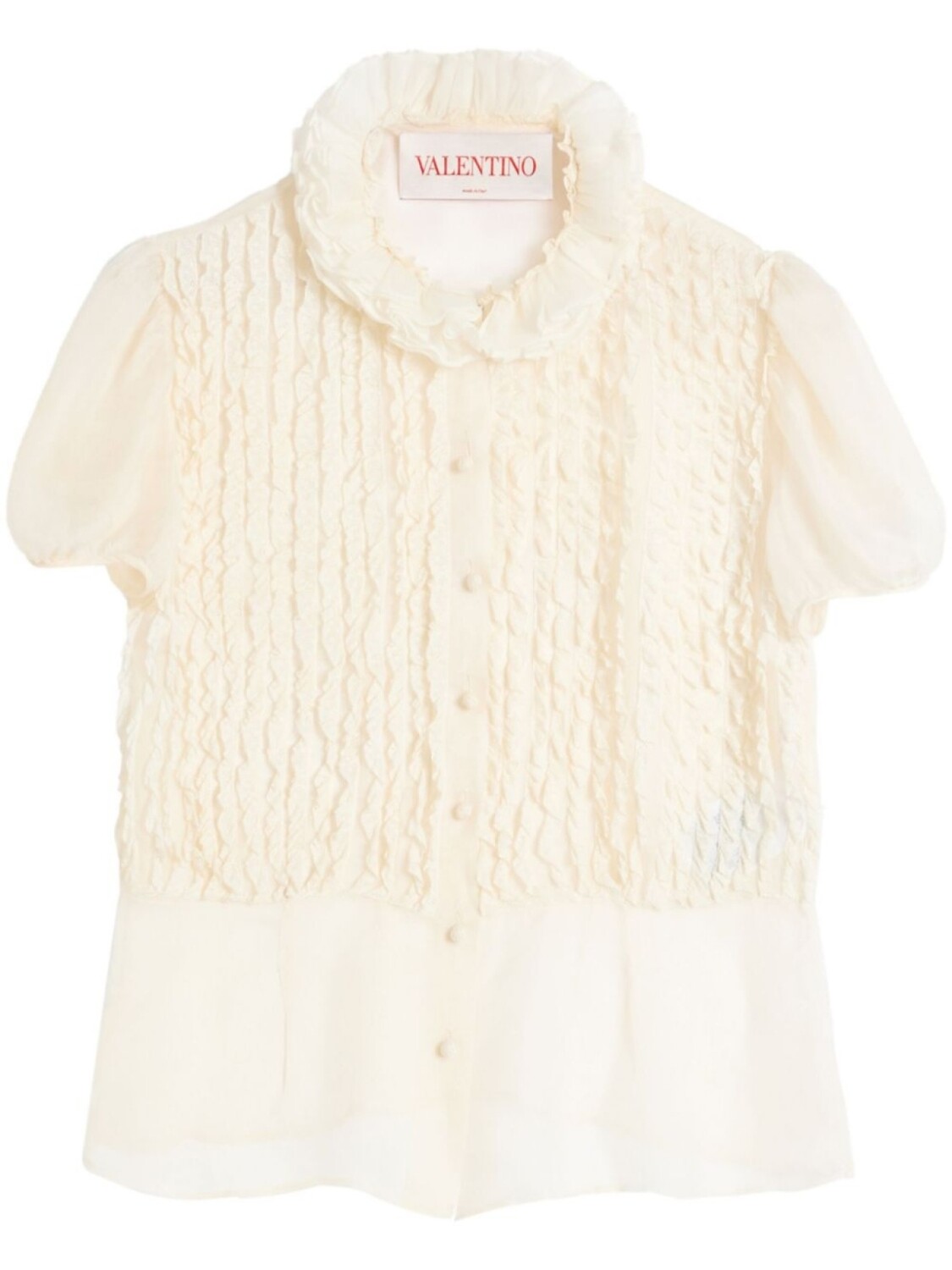 Блузка с оборками Valentino Garavani, белый
Блузка с оборками Valentino Garavani, белый