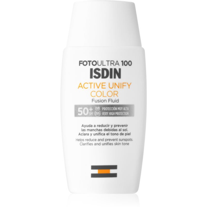 ISDIN Foto Ultra 100 Active Unify защитный тонирующий крем против пигментации SPF 50+ 50 мл
ISDIN Foto Ultra 100 Active Unify защитный тонирующий крем против пигментации SPF 50+ 50 мл