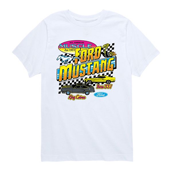 Футболка с принтом Ford Mustang All American Muscle Race для мальчиков 8-20 Licensed Character, White
Футболка с принтом Ford Mustang All American Muscle Race для мальчиков 8-20 Licensed Character, White