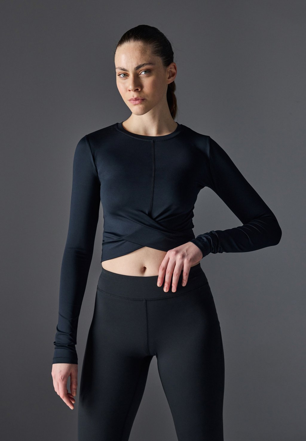 Топ с длинными рукавами Even&Odd active, черный
Топ с длинными рукавами Even&Odd active, черный